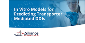 IN VITRO MODELS FOR PREDICTING TRANSPORTER MEDIATED DDIs